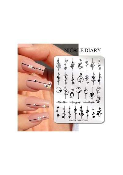 Nicole Diary Metal Stampa Tabakası X006 56253