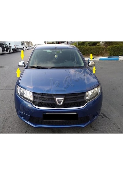Markadan Dacia Sandero Stepway Krom Ayna Kapağı 2012 Sonrası 2 Pa