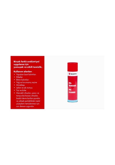 Würth Ipa Temizleyici 500 Ml