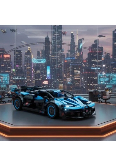 C51302w Cada Blue Flame Specter 421 Parça Block Oyuncak