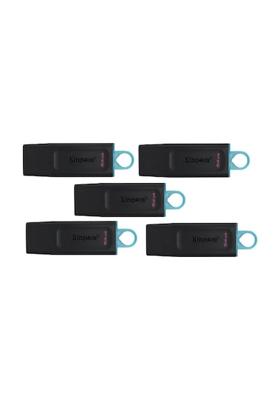 Kingston DTX/64GB DataTraveler Exodia 64 GB USB 3.2 Flash Bellek 5 Adet