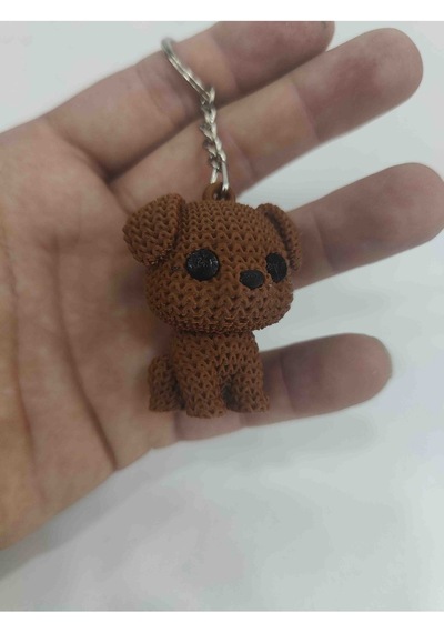Örgü Yavru Köpek Kahverengi