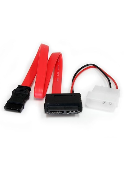 Alfais 4660 Sata 7 + 6 Pin Soket Slim Data Power Disk Hdd Kablosu