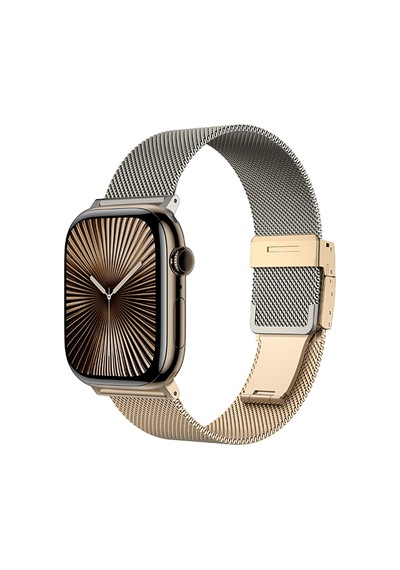 Watch 10 46mm Amazingthing Omni Styleflip Metal Hasır Kordon Rose Gold