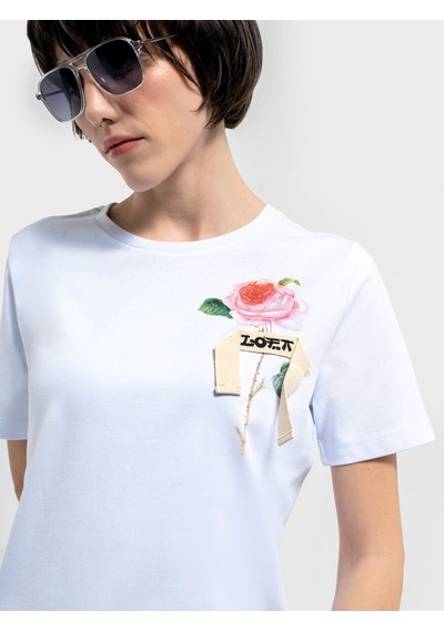 LOFT Regular Fit Kadın Tshirt K.kol Lf2036541 Q1.v1 Beyaz