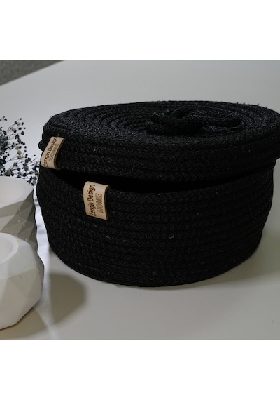 Zengin Design Home Zengin Supla Ekmek Sepeti Siyah