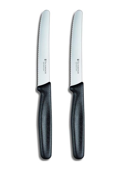 Victorinox Testere Ağızlı Büyük Bıçak Siyah
