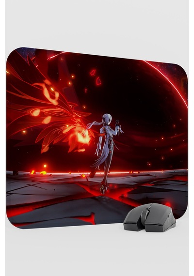 Arlecchino Genshin Impact Anime Gacha V4 - 48x40 Xl Gaming Mouse Pad Fare Altlığı