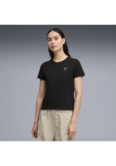 Puma Ess Elevated Tee Siyah Kadın T-shirt