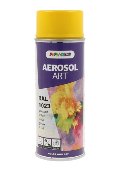 Dupli-color Aerosol Art Ral 1023 Gl. 400 Ml Trafik Sarısı