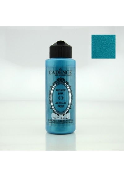214 Turkuaz 120Ml Metalik Boya