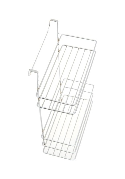 Suntel 2 Katlı Paslanmaz Metal Askılı Dolap Içi Düzenleyici Organizer Krom