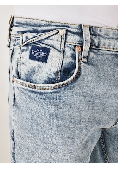 Colin's 041 Danny Slim Fit Düşük Bel Düz Paça Mavi Erkek Pantolon CL1064361_Q1.V1_DN42706