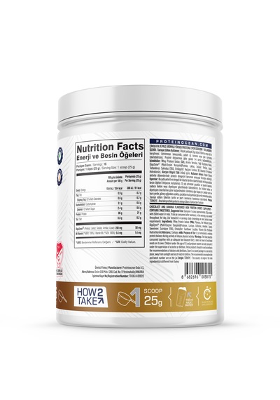 Whey İsolate Chocolate&Banana - 400g - 16 Servis