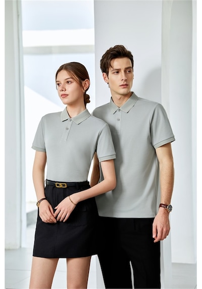 New Performance Premium Polo T-shirt 58.1% Pamuk 37.7% Polyester 4.2% Spandex Yeşil