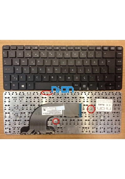 Nion Hp Probook 440 G2 Notebook Klavye Siyah Tr