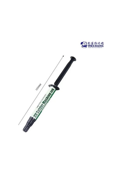 Mechanic G10 Uv Lehim Maskesi Uv Solder Masking Ink 3cc Yeşil