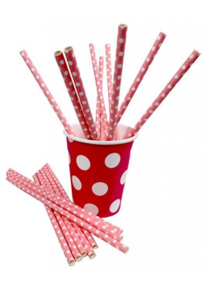 Pipet Puantiyeli Karton Pembe Pk:25 +3
