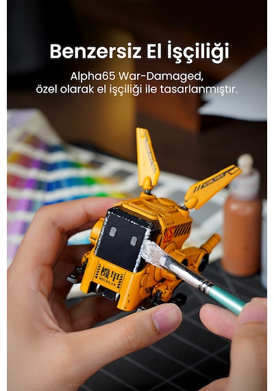 Gravastar Alpha65 Sarı Özel Seri Robot Figürlü 65w Hızlı Şarj