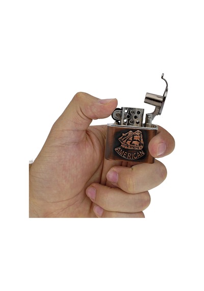 Zekupp Joker Çakmak - Zippo Gemi Tasarımlı Çakmak