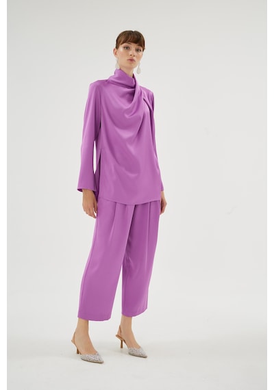 Senna Crıstalle Pants Mor Mor