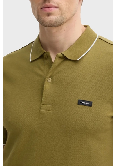 Calvin Klein Erkek Polo Yaka T Shirt K10k112751 Lht Haki Haki