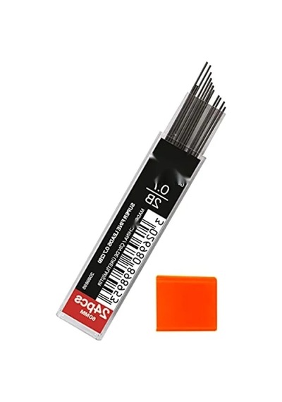 0.7 Mm 2b Süper Polimer Mekanik Kalem Kurşun Seti - 72'li