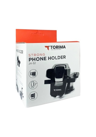 Torima Jx-32 360 Dönebilen Araç Ve Masa Üstü Telefon Tutucu Güçlü Vantuzlu Ve Çok Yönlü Tasarım 1 Adet