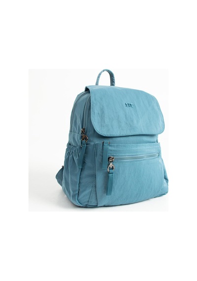 571 Collections Yumuşak Dokulu Ultra Hafif, Esnek Ve Su Geçirmez Polyamid Kumaş Sırt Çantası Mavi Model: 571-13-14b MAvi