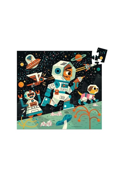 Djeco Dekoratif Puzzle 54 Parça / Space Station