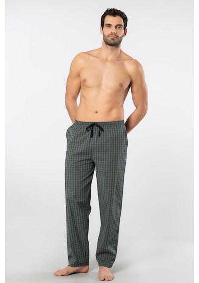 Cacharel Erkek Dokuma Pijama Tek Alt 2240/yeşil 3 Çok Renkli