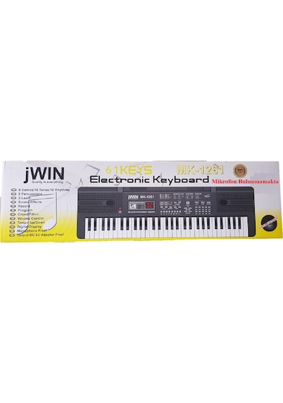 Jwin Mk-1261 61 Tuşlu Elektronik Org + Adaptör