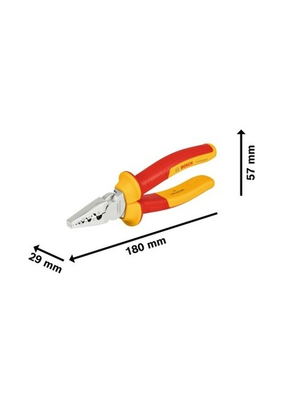 180 Mm Kıvırma Pensi İle Kolay Kullanım