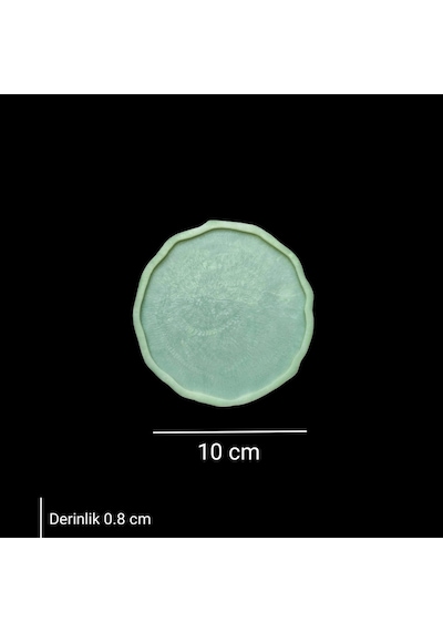 Epoksi Silikon Bardak Altlığı Kalıbı 10 Cm/0.8 N11.2111