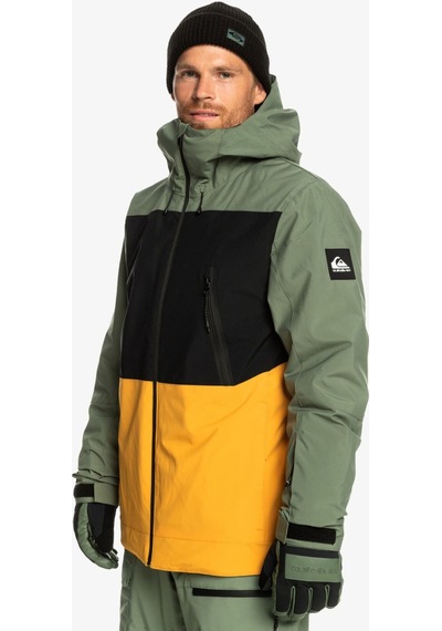 Quiksilver Sycamore Erkek Yeşil Kayak Montu Eqytj03431-gnb0 Yeşil