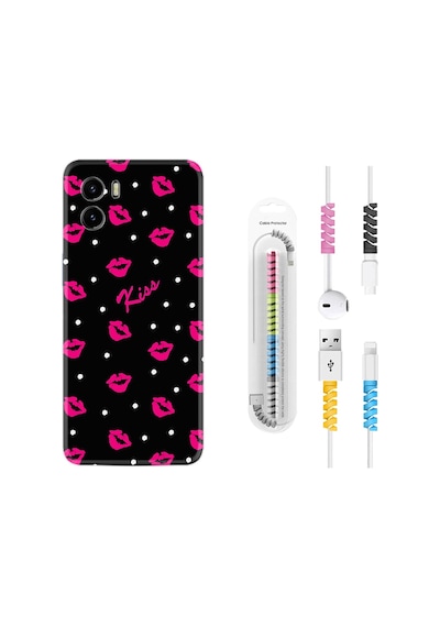 Vivo Y15S Kılıf Kablo Koruyuculu Kiss 1392