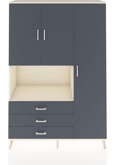 Hyperion Dolap 7 Raflı 3 Çekmeceli 3 Kapaklı 132x44x195 Aytaşı-antrasit/antrasit Antrasıt/antrasıt Hyperion Dolap 7 Raflı 3 Çekmeceli 3 Kapaklı 132x44x195 Aytaşı-antrasit/antrasit Antrasıt/antrasıt
