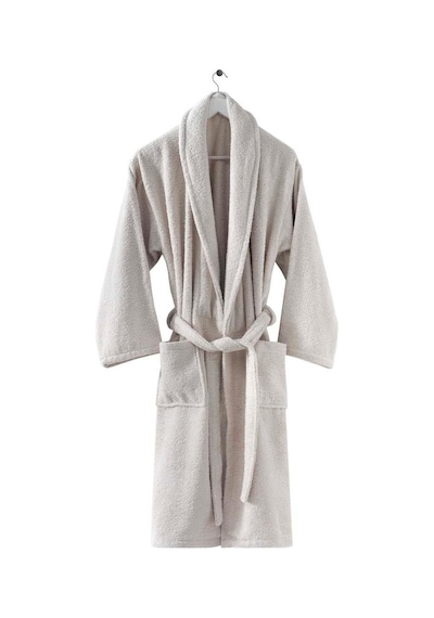 Menderes Home Cotton Collection Bukle Large Bornoz Düz Bej