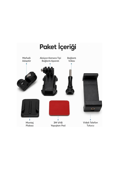 Motosiklet Kaskı Telefon Tutucu Ve Aksiyon Kamera Aparatı, Vidalı Tutucu, 360 Derece Ayarlanabilir Mafsal, 3m Vhb Montajlı Set,ınsta 360 Djı Gopro İle Uyumlu, Ksk1 Motosiklet Kaskı Telefon Tutucu Ve Aksiyon Kamera Aparatı, Vidalı Tutucu, 360 Derece Ayarlanabilir Mafsal, 3m Vhb Montajlı Set,ınsta 360 Djı Gopro İle Uyumlu, Ksk1