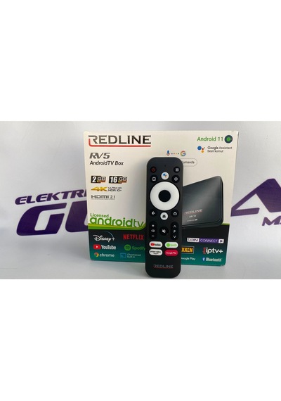 Redline Rv5 Lisanslı 4k Ultra Hd Android 11 Tv Box Medya Oynatıcı