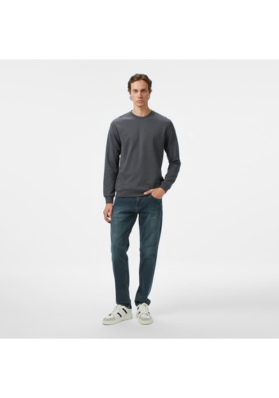 Nautica Erkek Gri Classic Fit Sweatshirtdüzk57090t