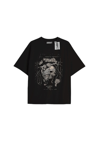 Adrift Kod Presss Unisex Siyah Justice Metallica T-shirt 66863tt Siyah