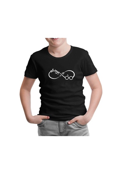 Lord Tshirt Hp - Her Zaman Sonsuzluk Siyah Çocuk Tshirt 001
