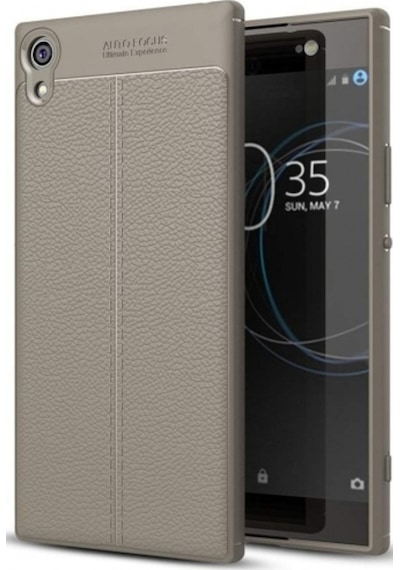 Sony Xa1 Ultra G3221 Deri Görünümlü Lux Niss Silikon Kilif 457123075