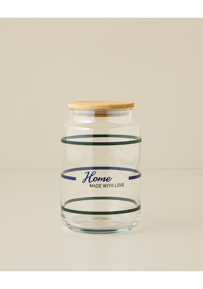With Love Cam Kavanoz 500 Ml Mavi-yeşil Mavi - Yeşil