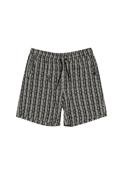 Quiksilver Taxer Jacquard Street Way Erkek Günlük Şort Eqyws03893-blsw Siyah Siyah