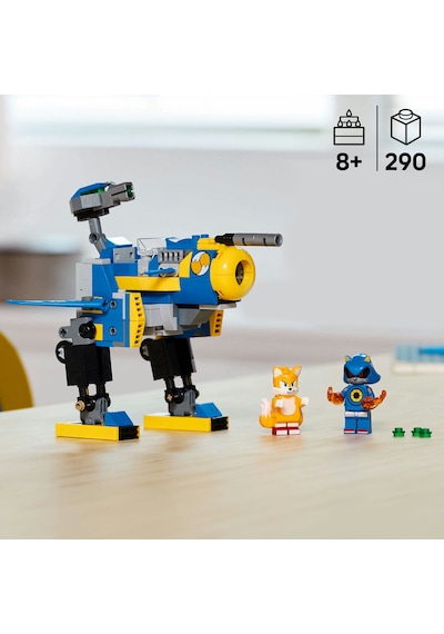 LEGO® Sonic the Hedgehog™ Cyclone, Metal Sonic’e Karşı 77002 -8 Yaş ve Üzeri Çocuklar için Koleksiyonluk Yaratıcı Oyuncak Yapım Seti(290P) LEGO® Sonic the Hedgehog™ Cyclone, Metal Sonic’e Karşı 77002 -8 Yaş ve Üzeri Çocuklar için Koleksiyonluk Yaratıcı Oyuncak Yapım Seti(290P)