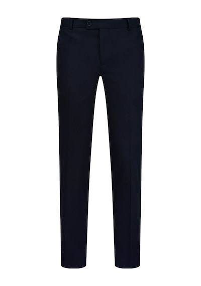 Hatemoğlu Lacivert Regular Fit Yandan Cepli Kumaş Pantolon 2963520 Lacivert
