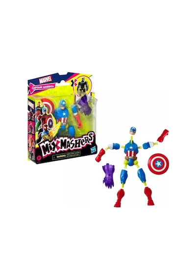 Avengers Captain America Mix Mashers F9265 F9267 Lisanslı Ürün Marvel - Captain America