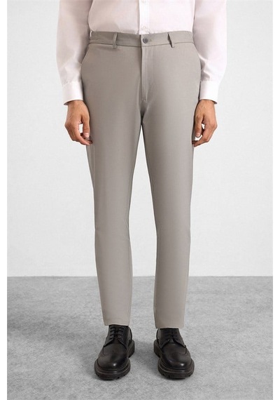 Süvari Su Yeşili Slim Düz Yarım Lastikli Jogger Pantolon Spn2020500009-y01